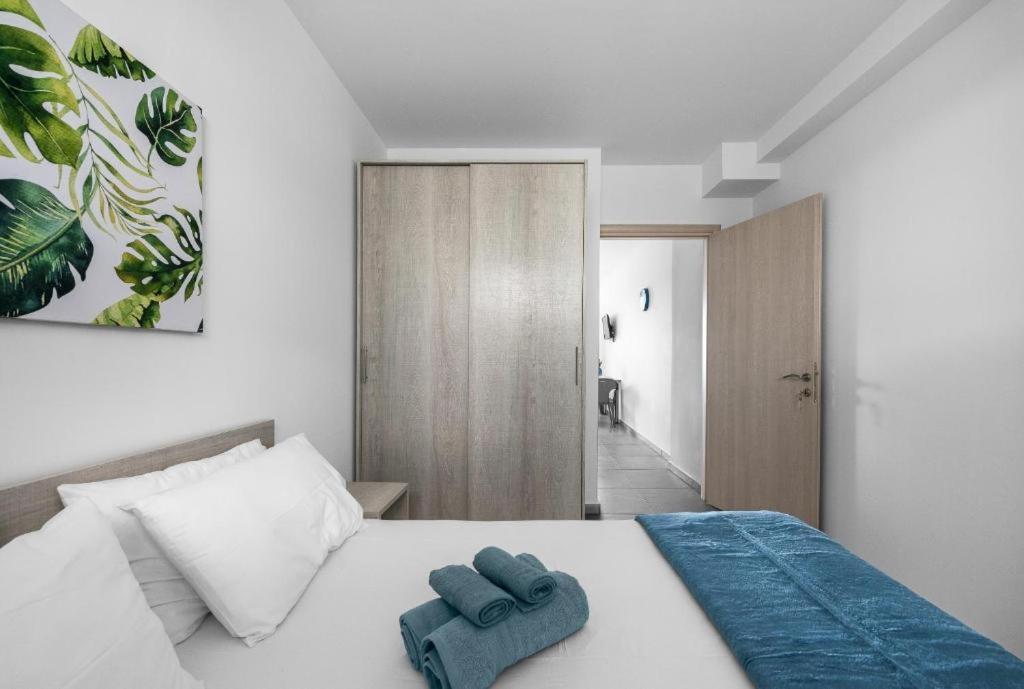 Blue Horizon 5 Apartment Nea Kallikrateia Bagian luar foto