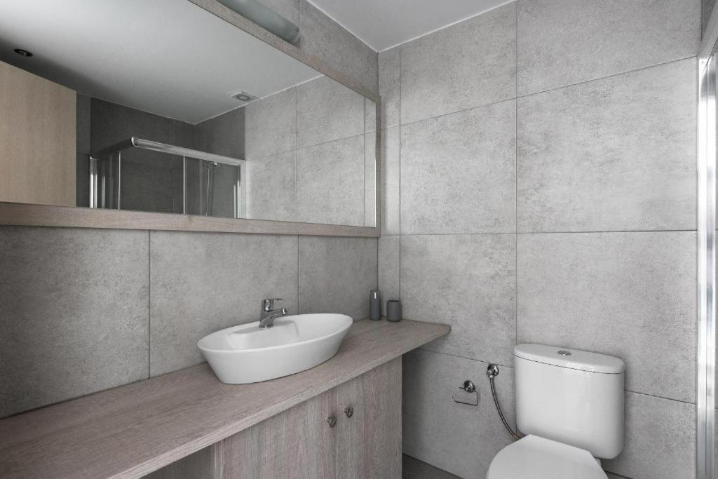 Blue Horizon 5 Apartment Nea Kallikrateia Bagian luar foto
